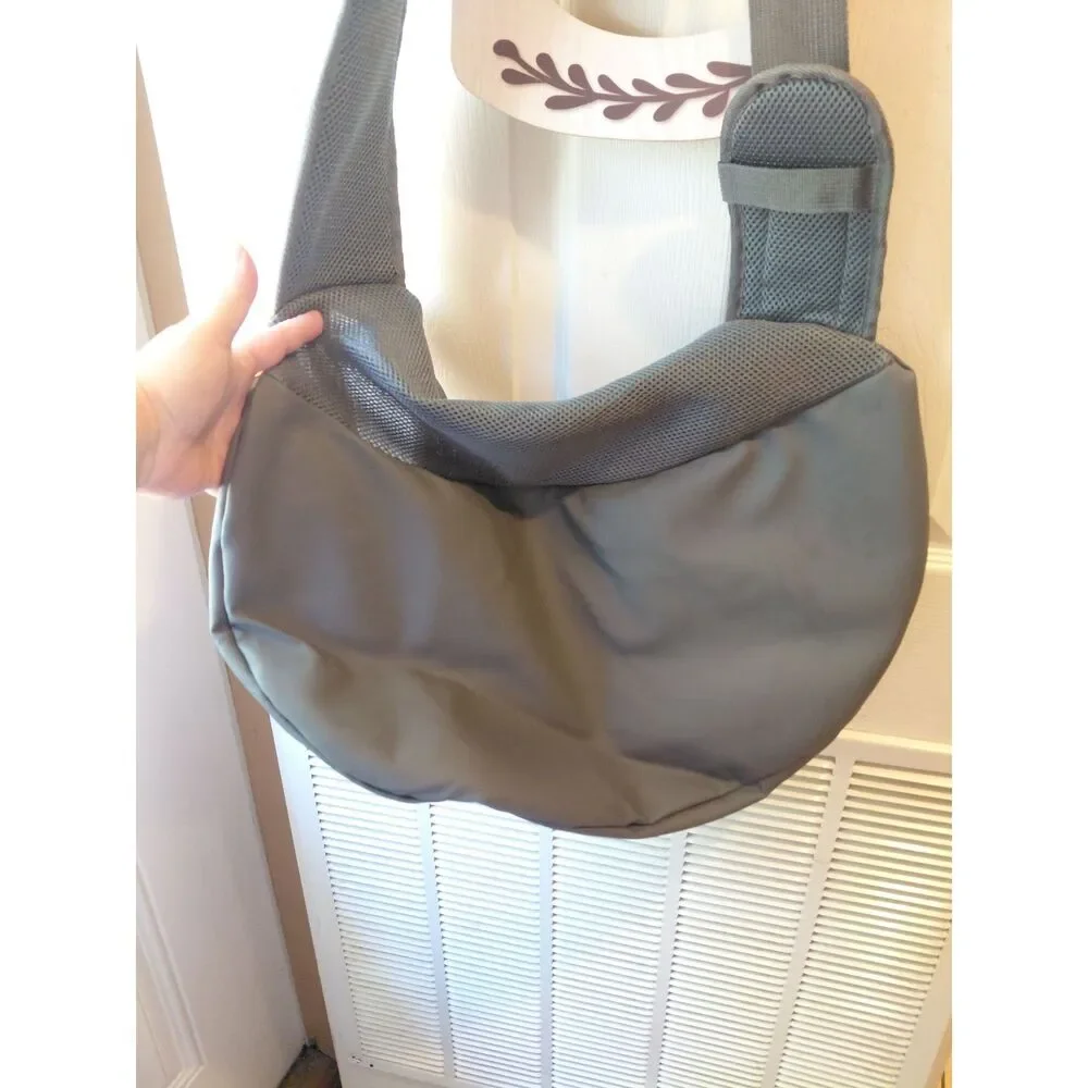 Pet Dog Cat Carrier Backpack Travel Tote Shoulder Bag Mesh Sling Large Up To 8lb